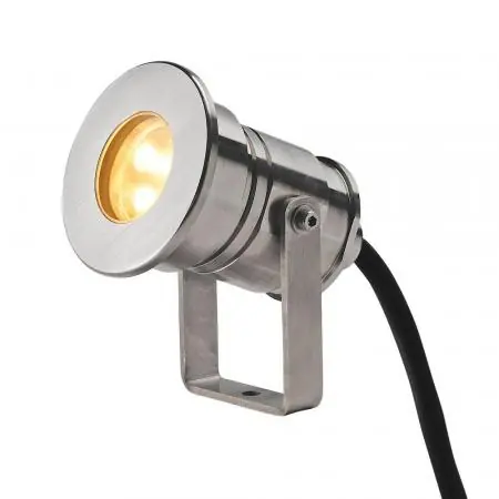 Rabatt SLV 233571 DASAR LED-Strahler & Gartenstrahler Edelstahl - Erdspießstrahler/ Wegeleuchte