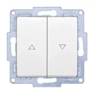 Begrenztes Angebot Günsan VISAGE + MODERNA Modul Jalousietaster Rolladentaster Weiss