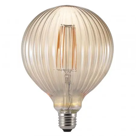 Nordlux E27 LED Leuchtmittel Avra Stripes Amber Globe 2W Billig