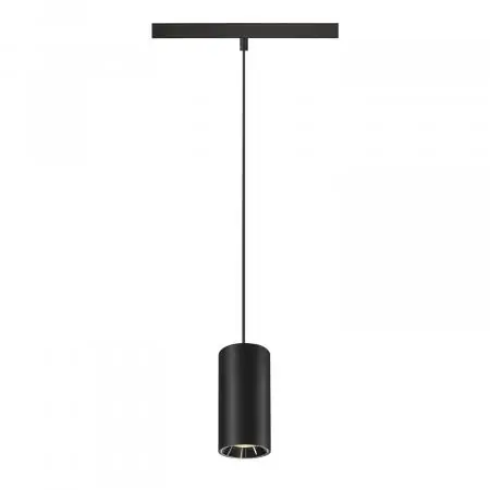 SLV 1006833 NUMINOS S 48V TRACK DALI Pendelleuchte schwarz / chrom 16W 1050lm 3000K CRI90 20° Aktuell