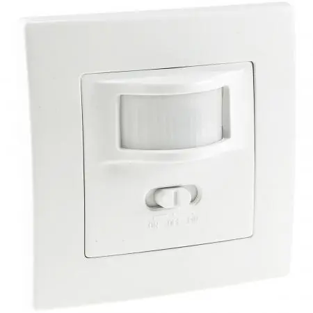 Begrenztes Angebot ChiliTec Unterputz PIR-Bewegungsmelder 160° LED geeignet, 2-Draht Technik, weiß
