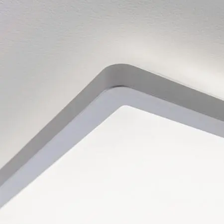 Garantierte Lieferung Paulmann 71008 LED Panel Atria Shine Backlight eckig 293x293mm modern neutralweiß Chrom matt