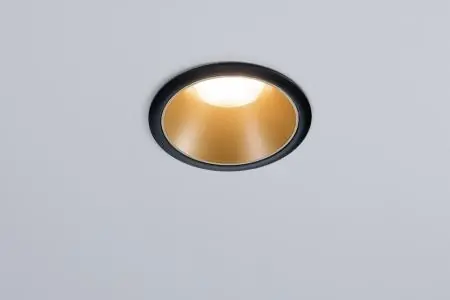 Jetzt Kaufen Set LED Einbauleuchte Cole Coin mit 3StepDim schwarz/gold Paulmann 93403