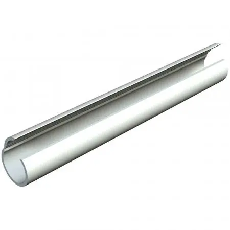 Markenware OBO Quick-Pipe-Rohr 2953 M25 lichtgrau 2 Meter - 2153920