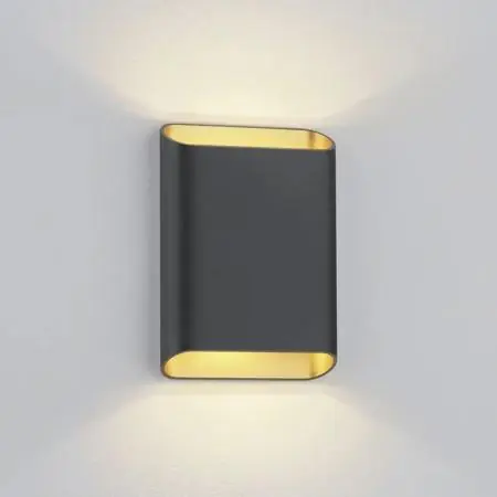 Neuheit Helestra LED Wandleuchte TOCO in schwarz gold dimmbar