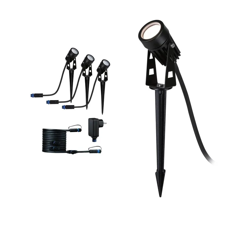 Preis Gesenkt Plug & Shine LED Gartenstrahler Basisset
