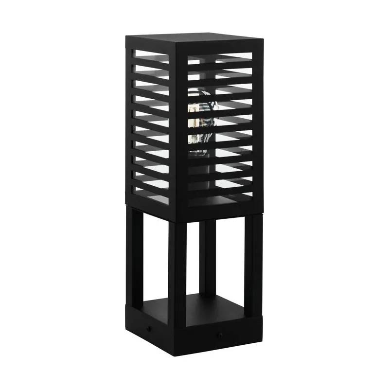 Sockelleuchte IP44 Schwarz Alamonte 3 Neue Ware