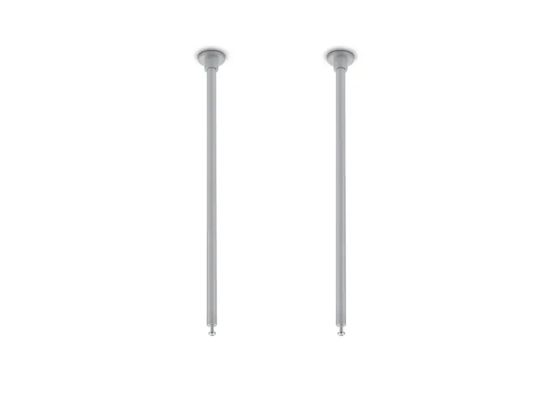 Solange Der Vorrat Reicht Trio Leuchten 2er SET Distanzhalter Höhe 25cm Grau für DUOline Schienensystem