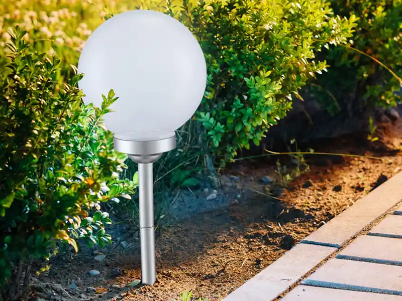 Meistverkauft Globo LED Solarkugel Garten - Leuchtkugel Ø 25cm mit Erdspieß