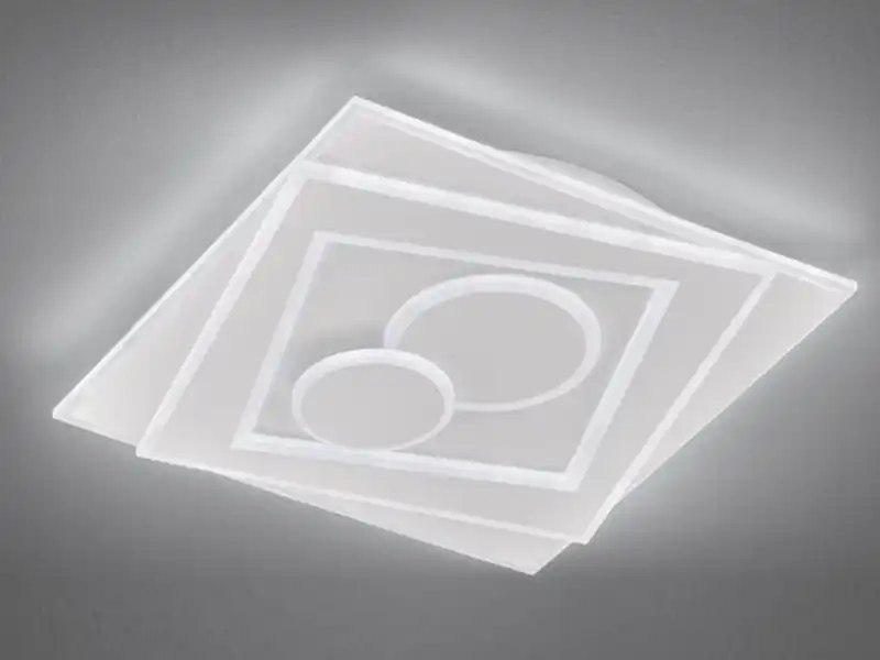 Fischer & Honsel LED Deckenleuchte RATIO mit Tageslicht & Fernbedienung, Breite 50cm Sale