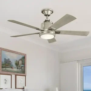 Jetzt Bestellen KICHLER Deckenventilator COLERNE mit Holzflügeln, Licht und Fernbedienung, Ø 132cm
