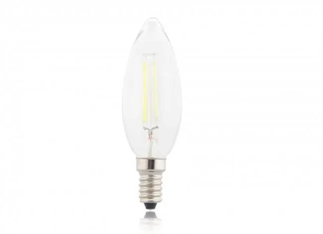 LED Lampe Filament E14 2,8W C35 2700K Preis Gesenkt