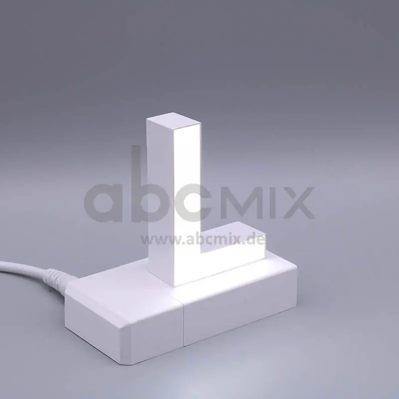 LED Buchstabe Click L 75mm Arial 6500K weiß Kracherpreis
