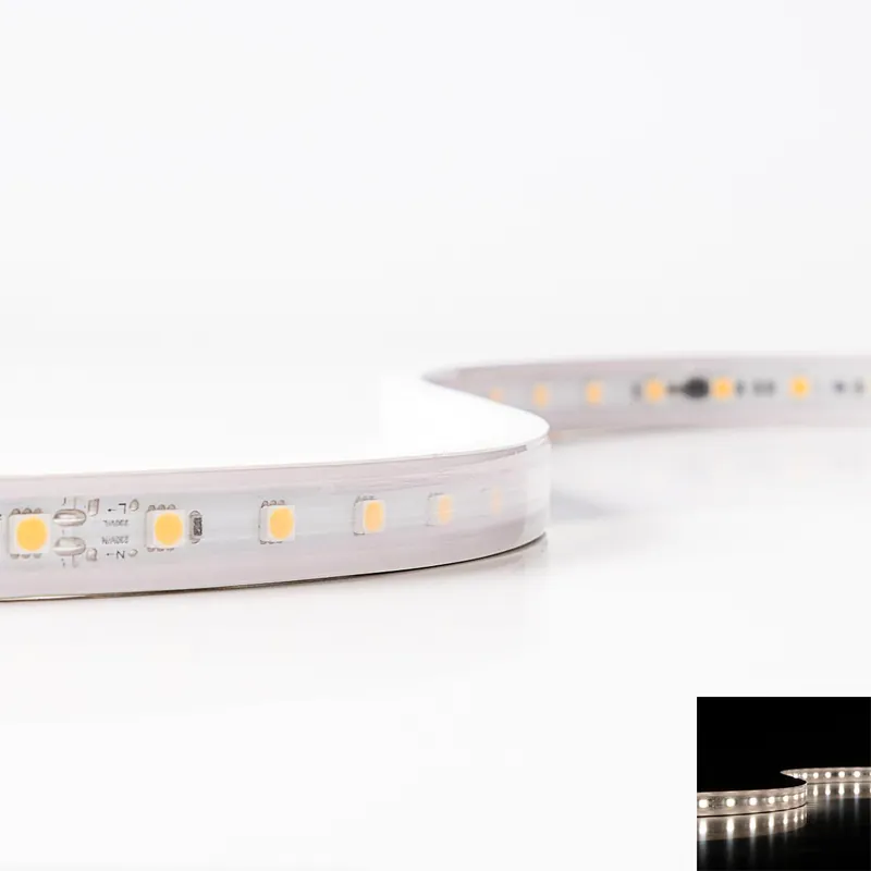 HighVoltage Pro+ Neutralweiß 230V CRI90 LED Streifen 25M 8W/m 54LED/m 15,5mm IP65 4000K Online Kaufen