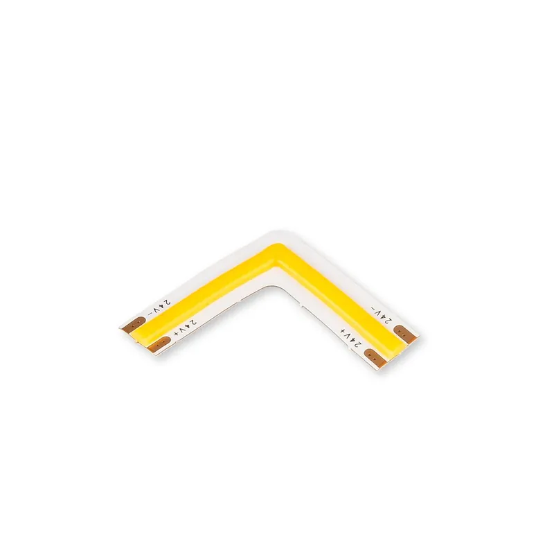Angebot COB Super Warmweiß LED Streifen L-Verbinder 24V CRI90 480LED/m 2700K