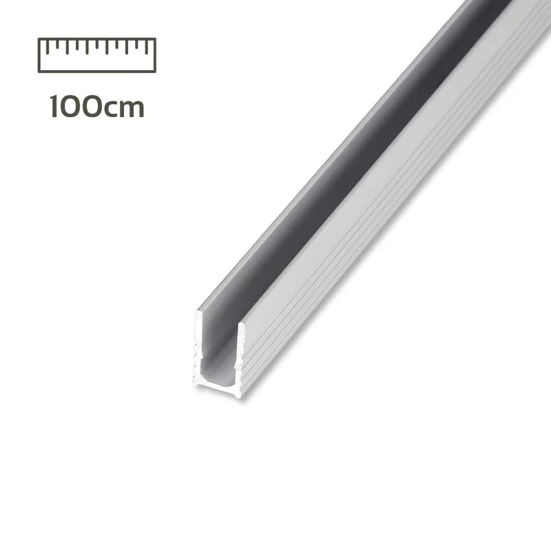 U-Profil 100cm für Neon LED Strip 6x12mm Aluminium-Profil Letzte Chance