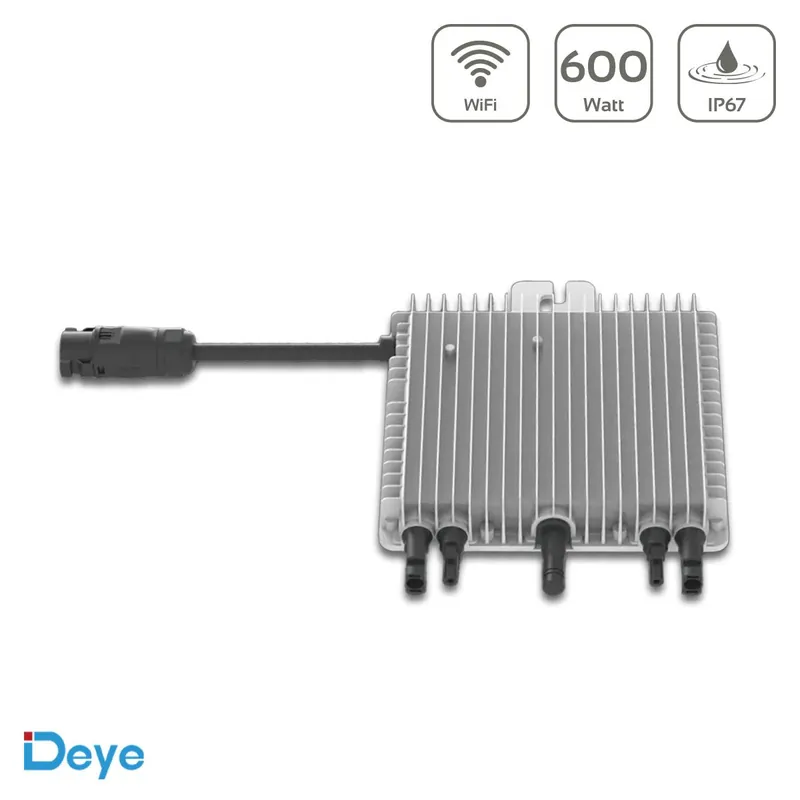 Abverkauf Deye SUN-M60G3-EU-Q0 Mikroinverter neues Modell Wechselrichter 600W mit WiFi - MwSt 0% NUR für Privatkunden