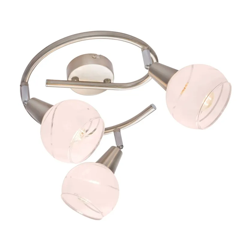 Direktkauf Elliott Led Strahler Metall Nickel Matt, 3X E14 Led