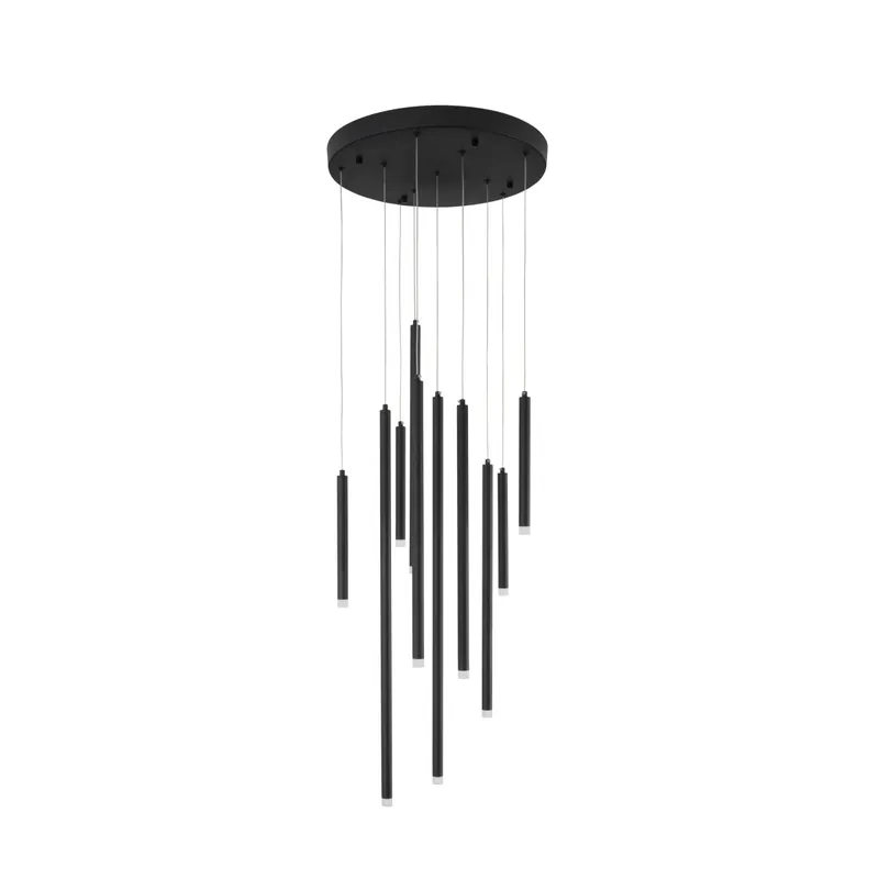 Nova Luce 9287945 Trimle LED Pendelleuchte Schwarz Online Kaufen