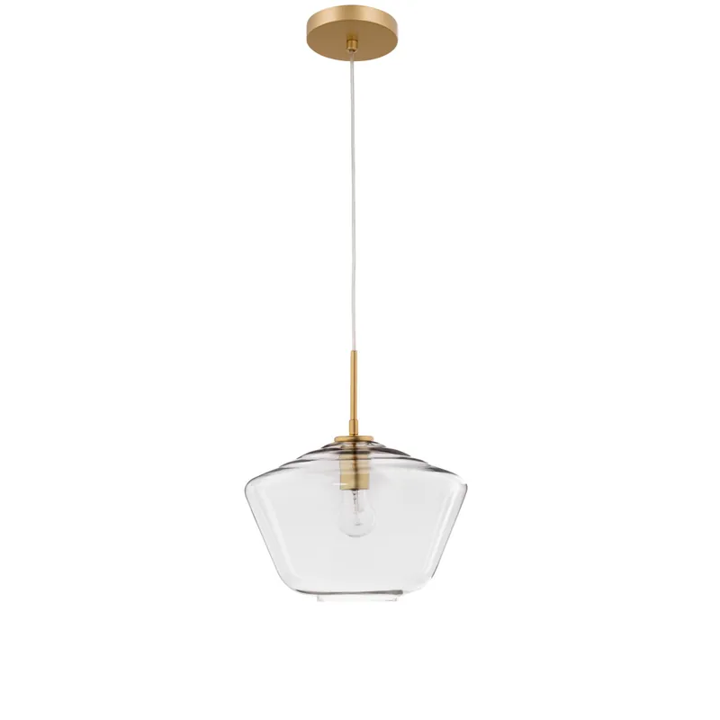 Heißes Angebot Nova Luce 9426733 Prisma E27 Pendelleuchte Gold, Transparent