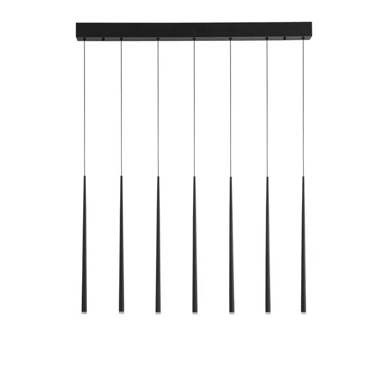 Letzte Chance Nova Luce 9601007 Giono LED Pendelleuchte Schwarz
