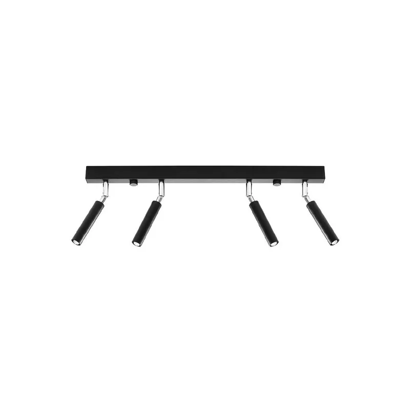 Knallerangebot Sollux SL.0900 Deckenleuchte EYETECH 4 schwarz