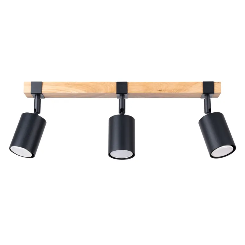 Expressversand Sollux SL.1345 Plafond FAGER 3 Schwarz