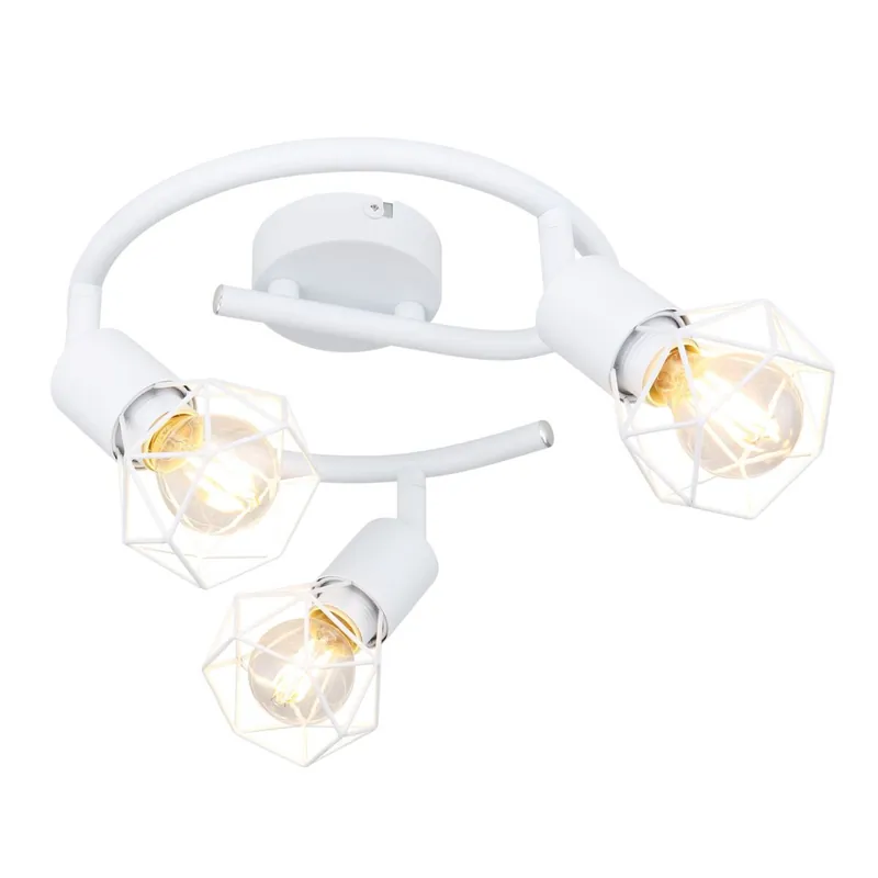Xara I Strahler Metall Weiß, 3X E14 Must-Have
