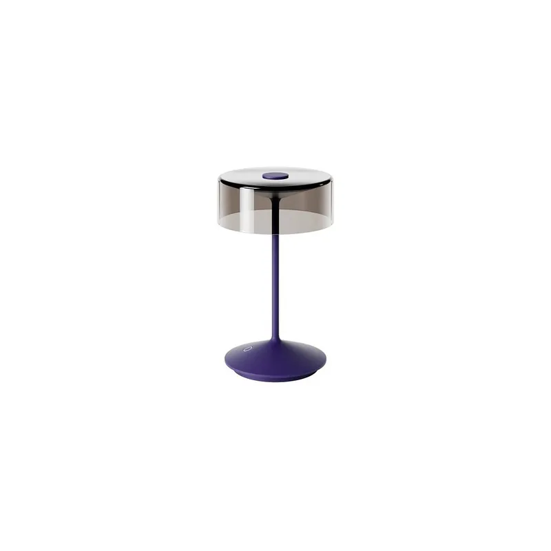 Akku-Glasleuchte Numotion 265mm pflaumenblau Markenprodukt