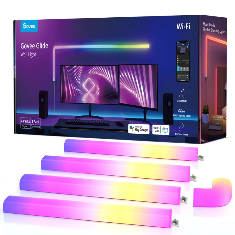 Govee Glide Wall Light 4+1 Smart Home Direkt Vom Hersteller