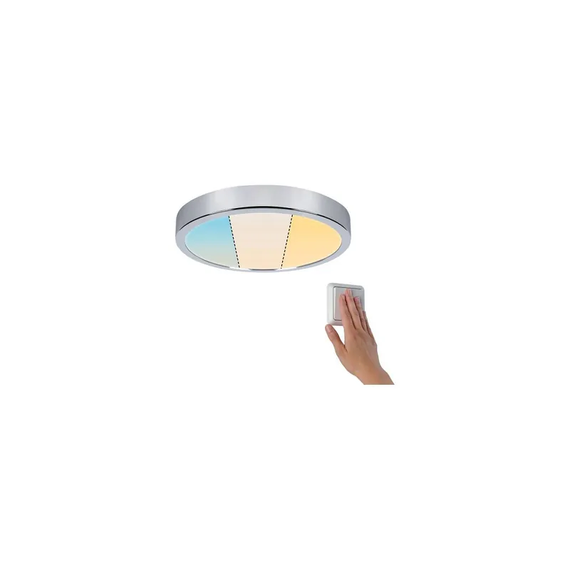 Sichere Zahlung HomeSpa LED Panel Aviar IP44 rund 300mm White Switch Chrom
