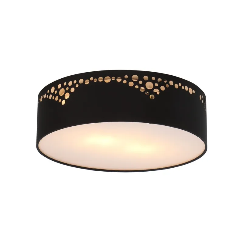Zertifiziert Ingeborg Deckenleuchte Metall Weiß, 2X E27 Led