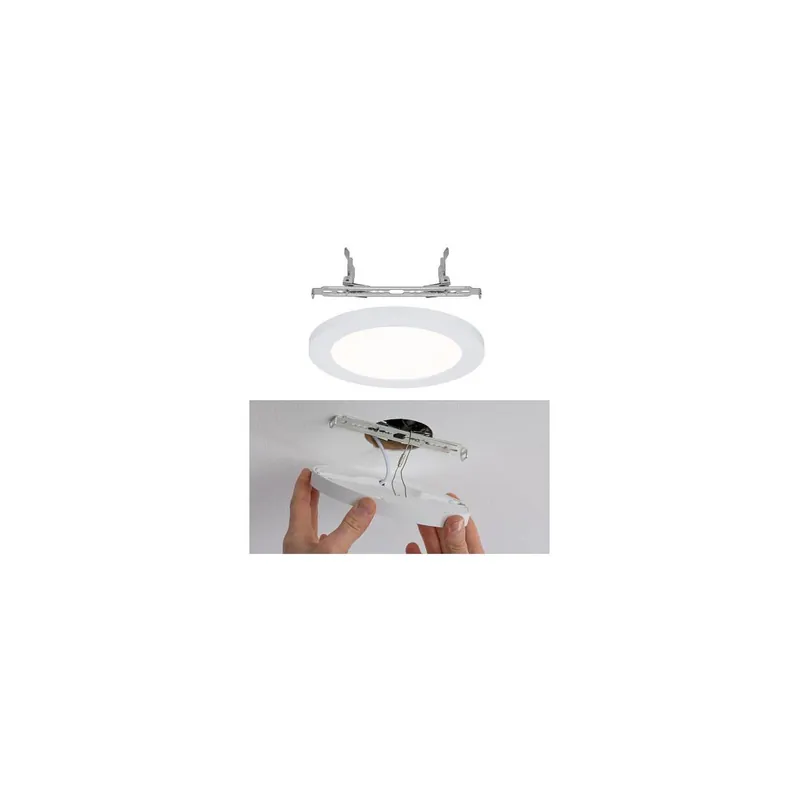 LED Einbaupanel Cover-it Promo rund 165mm 3000K Weiß matt Highlight