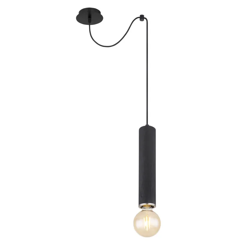 Marion Hängeleuchte Metall Schwarz Matt, 1X E27 Super-Preis