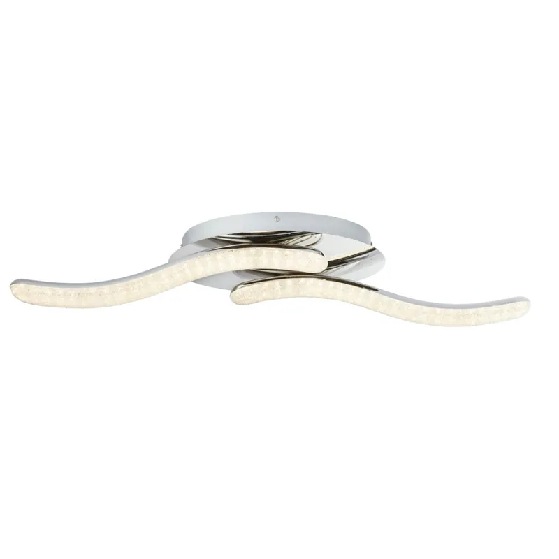 Nabro Deckenleuchte Metall Verchromt, Led Begrenztes Angebot