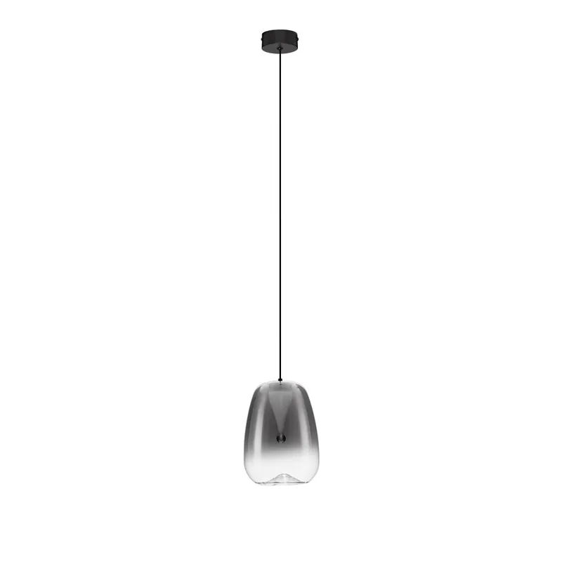 Super-Preis Nova Luce 9009174 OBLO Pendelleuchte Schwarz