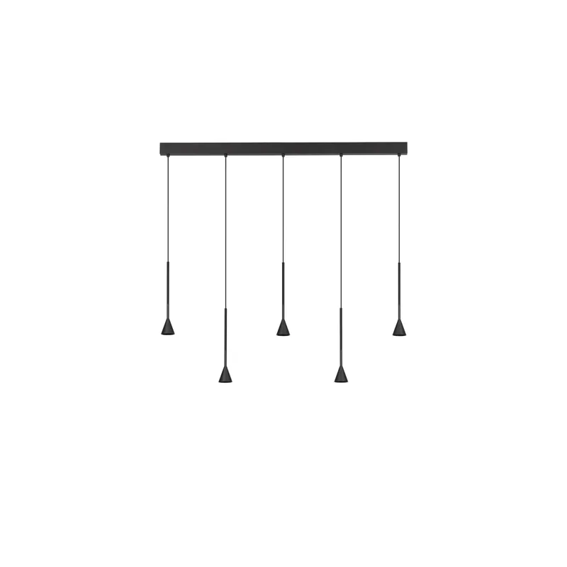 Nova Luce 9060218 Net LED Pendelleuchte Schwarz Schnäppchen
