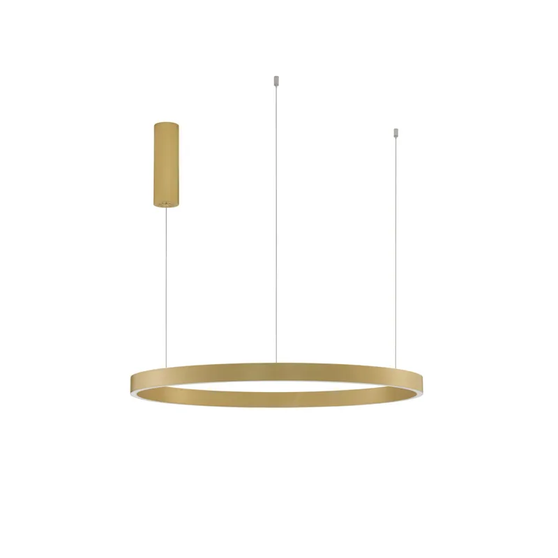 Echt Nova Luce 9345665 Elowen LED Pendelleuchte Gold gebürstet