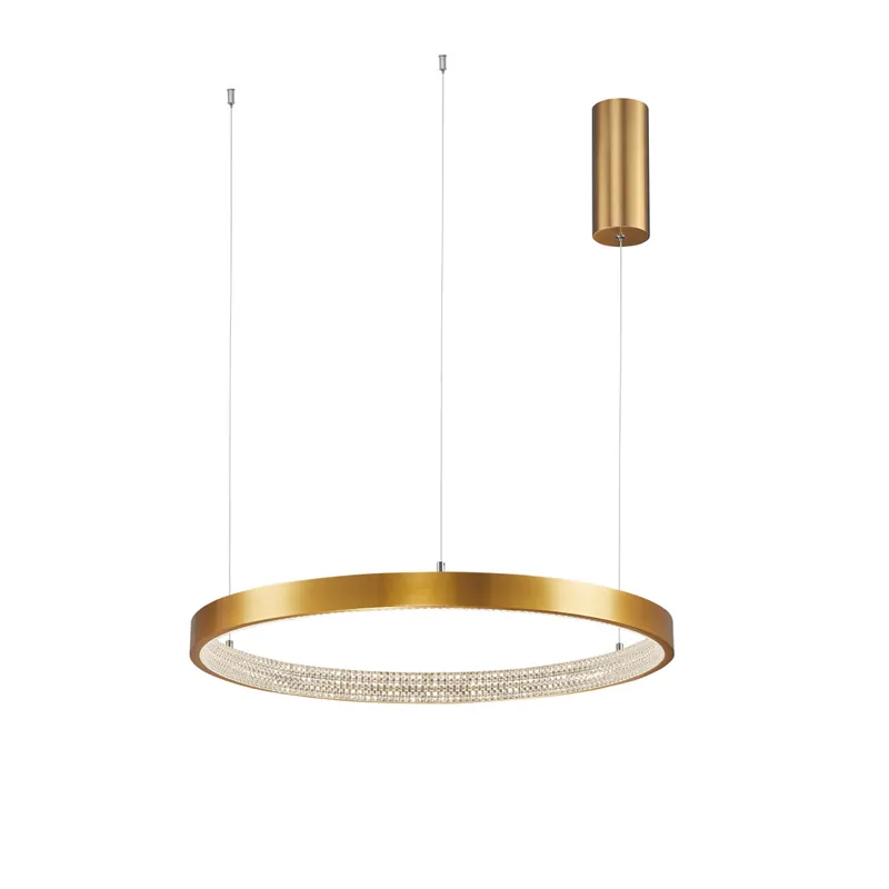 Angebot Nova Luce 9285601 Preston LED Pendelleuchte Antik Gold