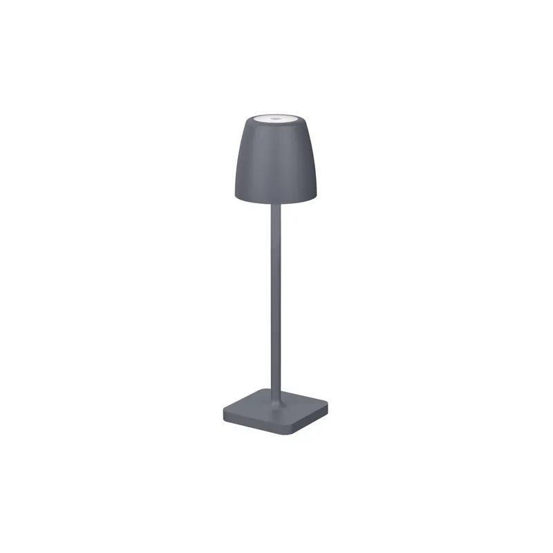Nova Luce Colt 9223413 Tischleuchte IP54 Dunkel Grau Neu Im Sortiment