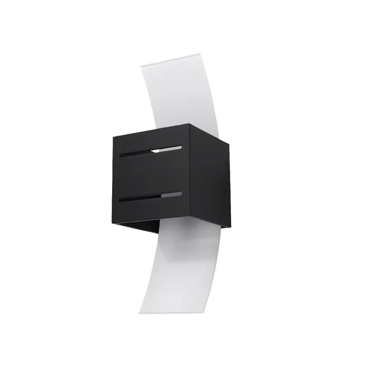 Sollux SL.0201 Wandleuchte LORETO schwarz Schneller Versand