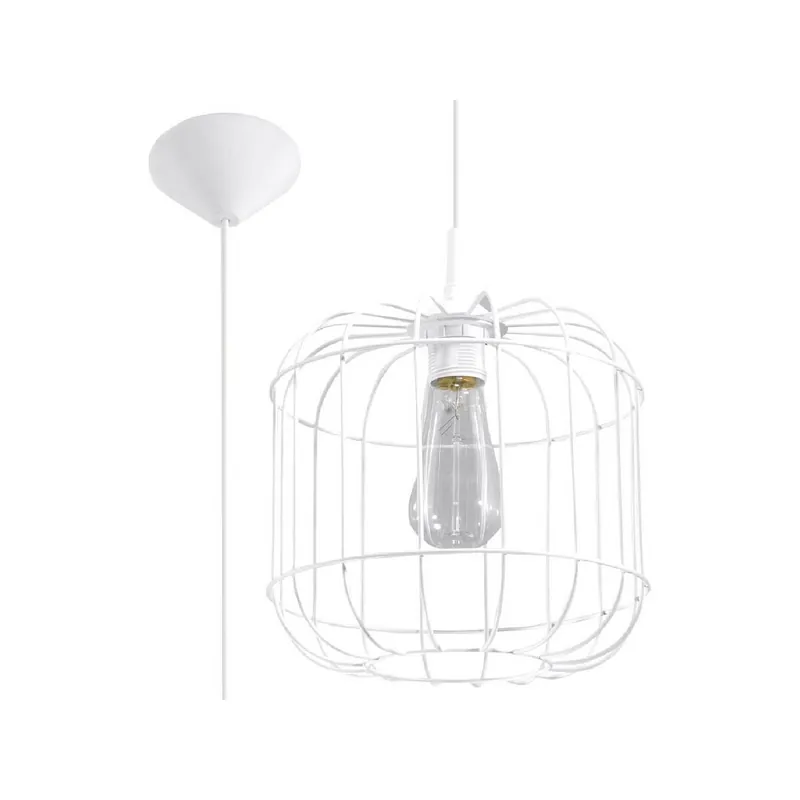 Bestpreis Sollux SL.0295 Pendelleuchte Celta weiß
