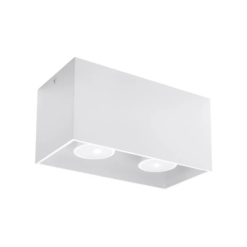 Ausverkauf Sollux SL.0380 Deckenleuchte QUAD MAXI weiß