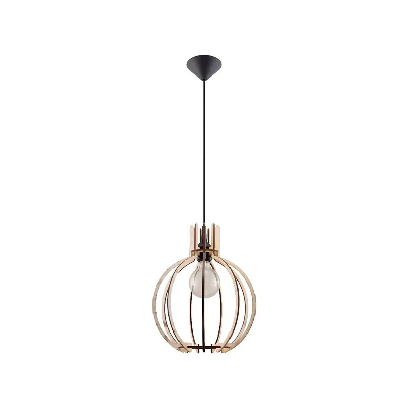 Sollux SL.0391 Pendelleuchte ARANCIA Natural Holz Neu Im Sortiment