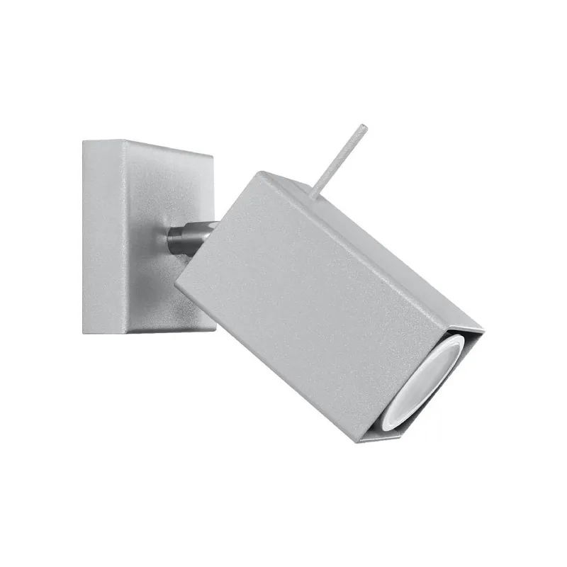 Beliebt Sollux SL.0455 Wandleuchte MERIDA 1 grau