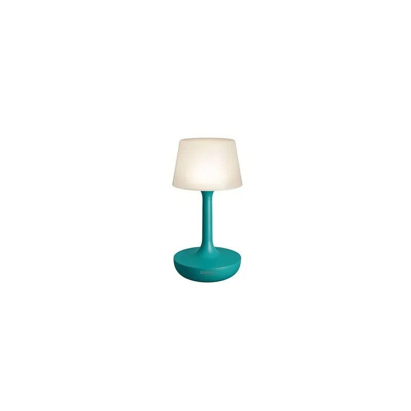 Heißes Angebot Sompex 72585 GINN türkis RGBWAkkuTischleuchte