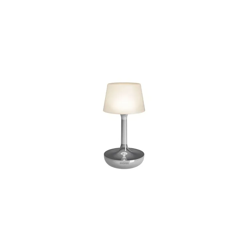 Begrenztes Angebot Sompex 72586 GINN chrom RGBWAkkuTischleuchte