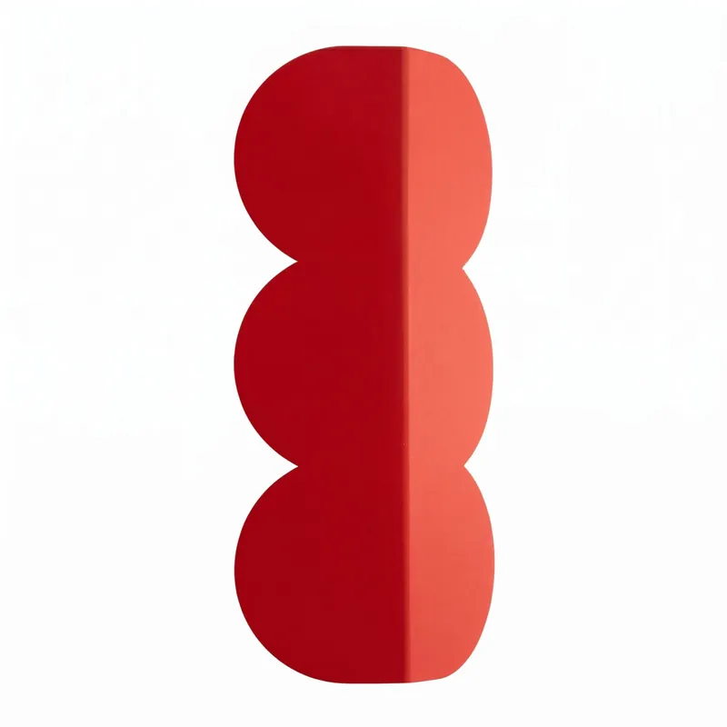 TH.762 Wandleuchte BISCUIT rot Billig