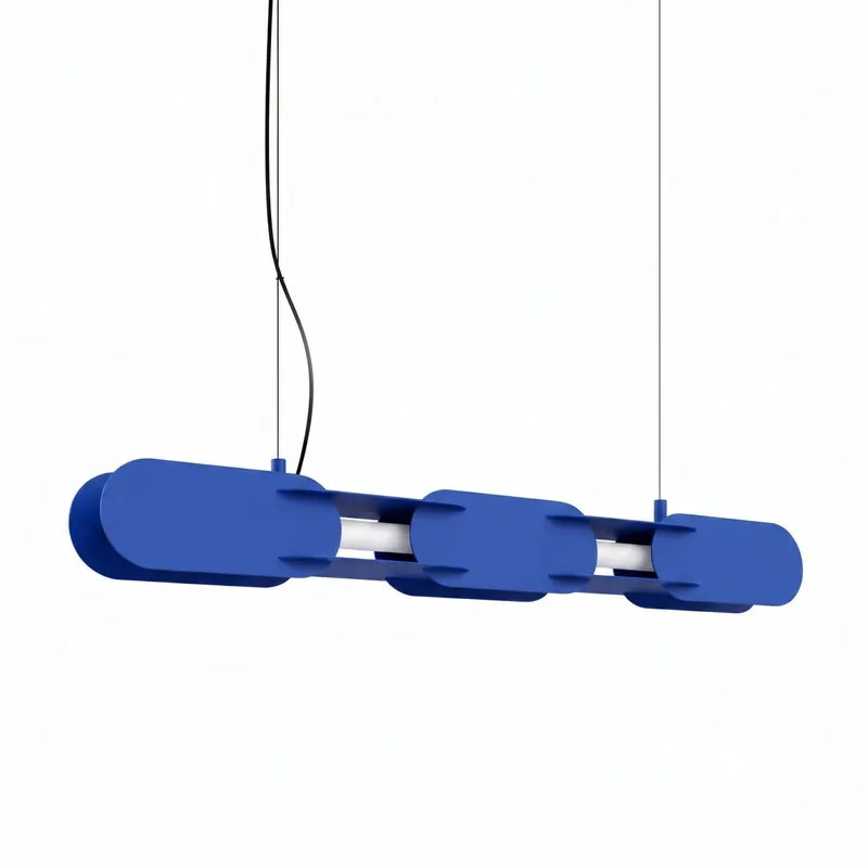 Zertifiziert TH.792 Pendelleuchte CHAIN 91 ultramarin LED 3000K