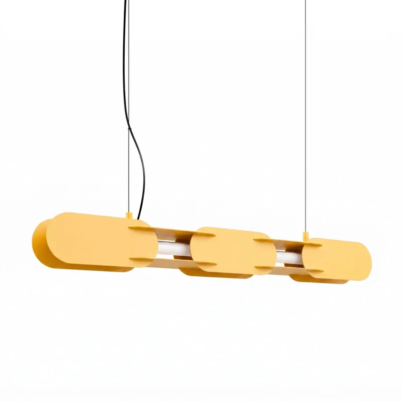 TH.824 Pendelleuchte CHAIN 91 gelb LED 4000K Finale Aktion